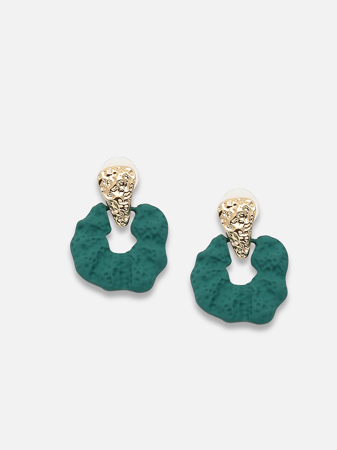 GOLD PLATED PARTY DESIGNER DROP EARRING FOR WOMEN
