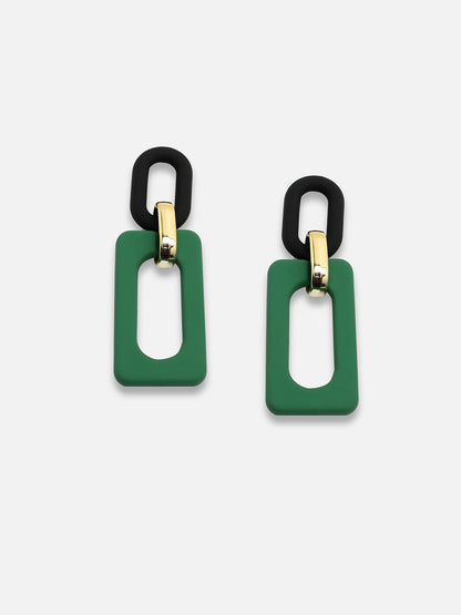 GOLD PLATED PARTY DESIGNER DROP EARRING FOR WOMEN