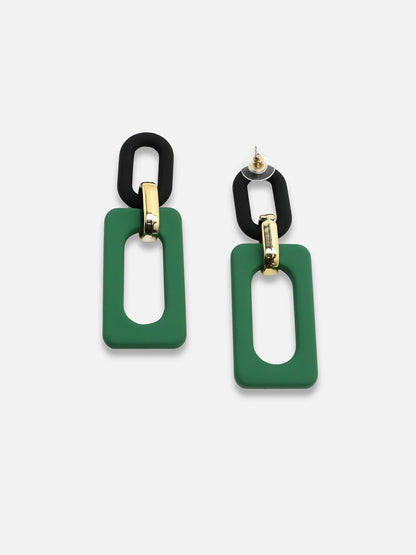 GOLD PLATED PARTY DESIGNER DROP EARRING FOR WOMEN