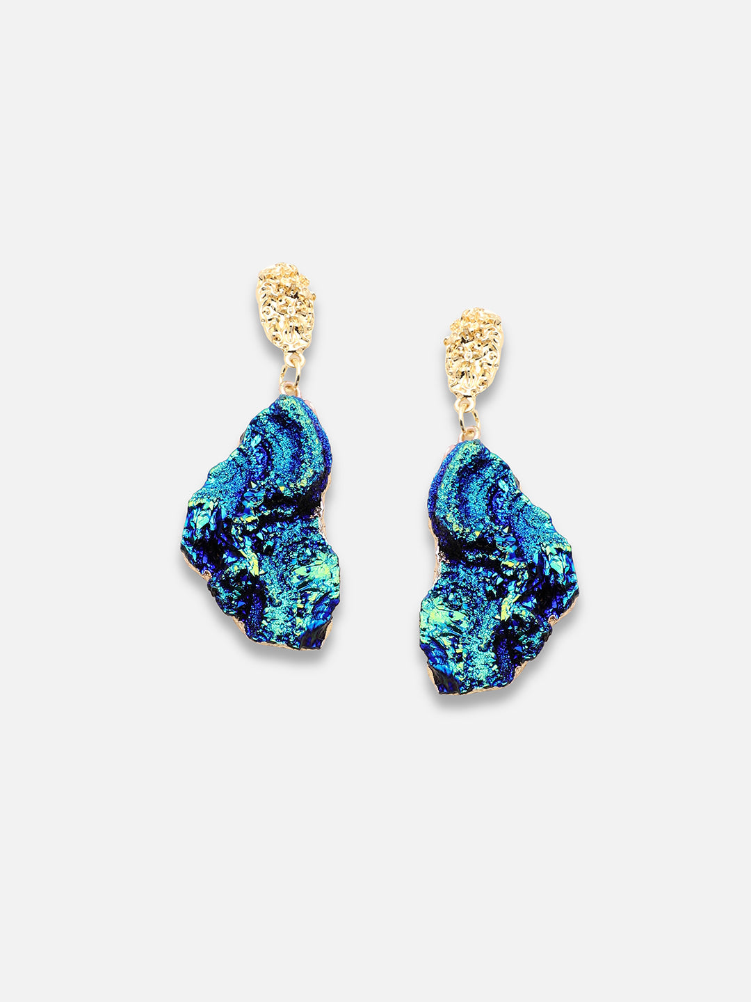 GOLD PLATED PARTY DESIGNER DROP EARRING FOR WOMEN