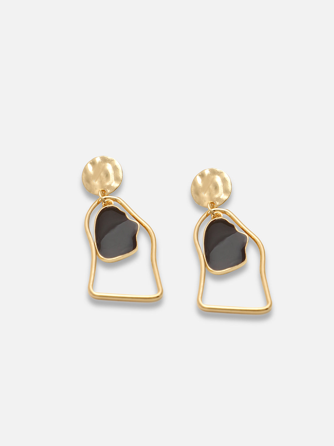 GOLD PLATED PARTY DESIGNER DROP EARRING FOR WOMEN