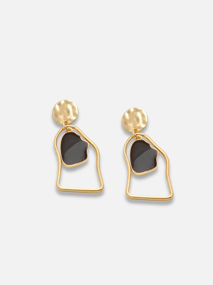 GOLD PLATED PARTY DESIGNER DROP EARRING FOR WOMEN