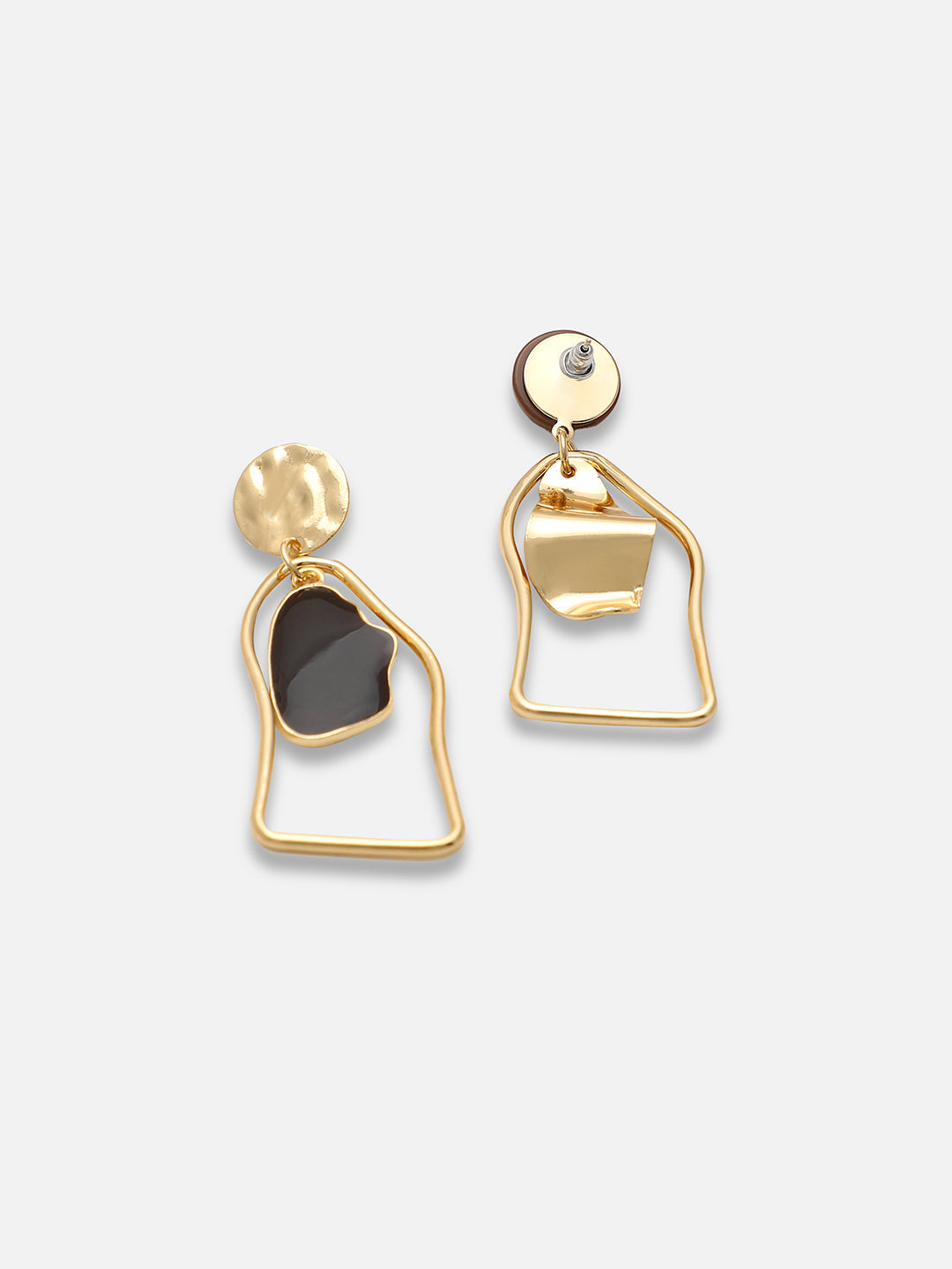 GOLD PLATED PARTY DESIGNER DROP EARRING FOR WOMEN