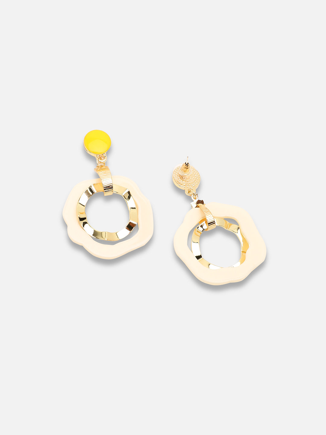 GOLD PLATED PARTY DESIGNER DROP EARRING FOR WOMEN