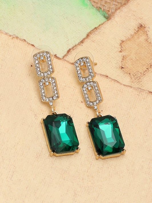Emerald Drop Earrings