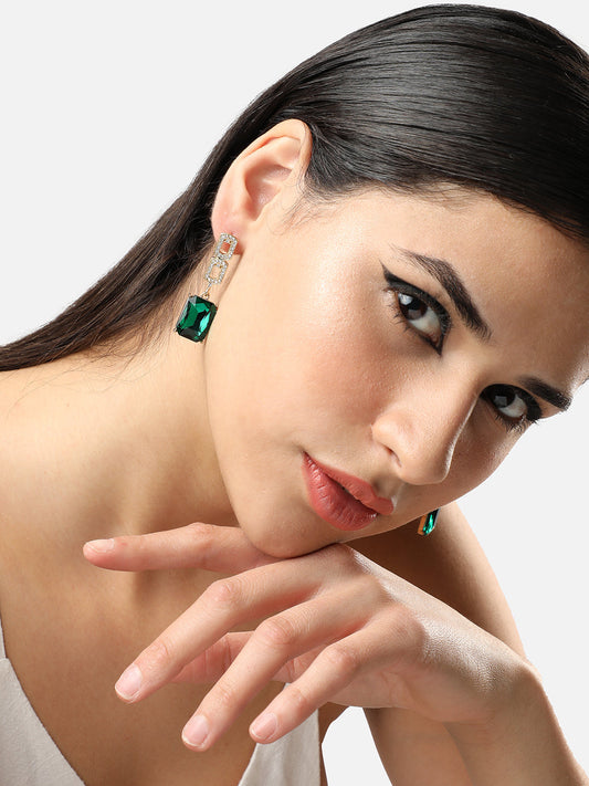 Emerald Drop Earrings