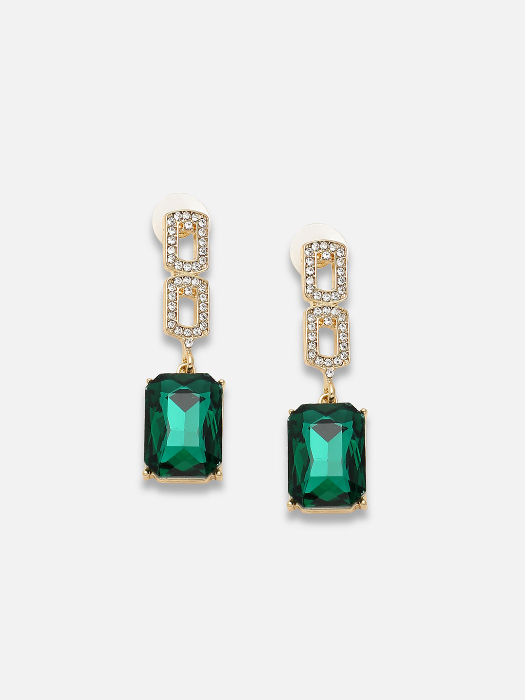 Emerald Drop Earrings