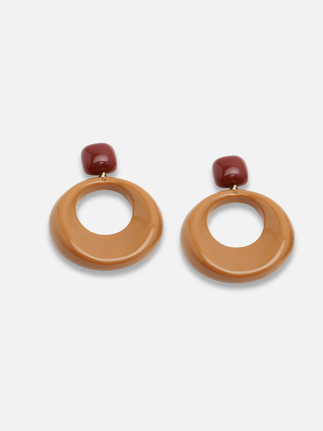 GOLD PLATED PARTY DESIGNER DROP EARRING FOR WOMEN