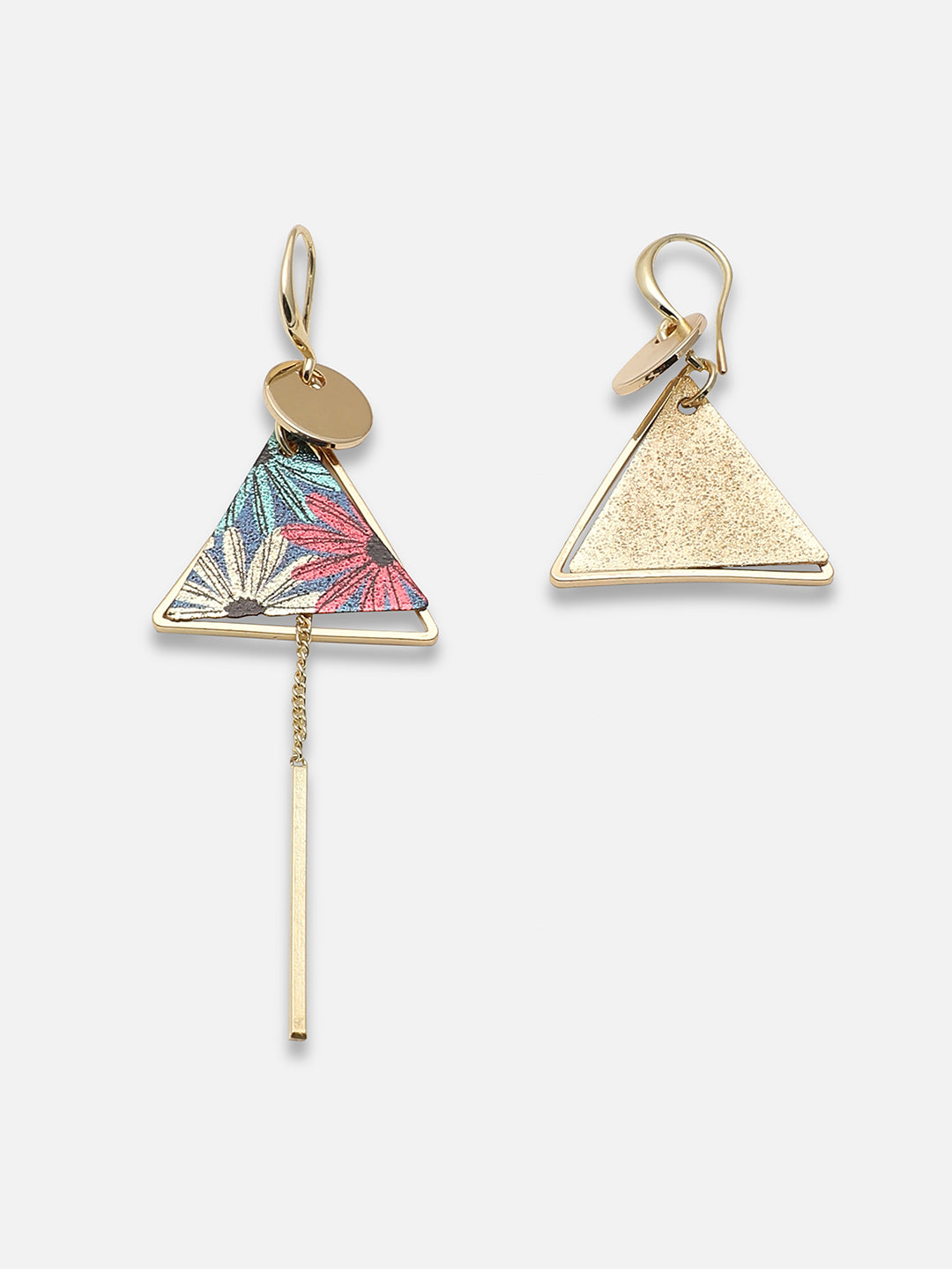 Gold Plated Party Designer Stone Drop Earring For Women