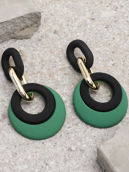 Gold Plated Party Designer Drop Earring For Women