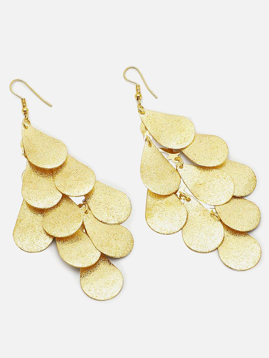 GOLD PLATED DROP EARRING WOMEN AND GIRLS