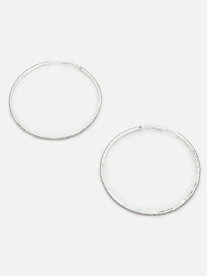 GOLD PLATED DROP ROUND EARRING WOMEN AND GIRLS