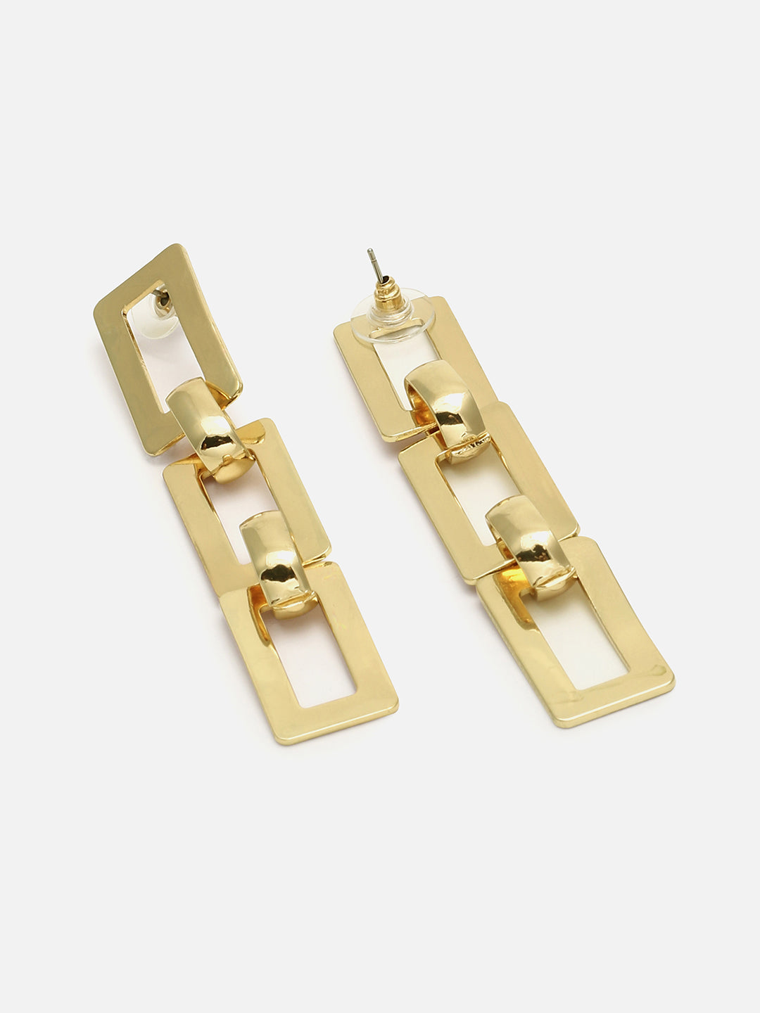 Gold Plated Designer Drop Earring