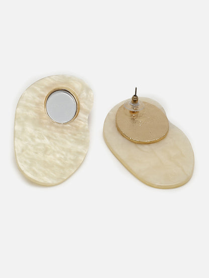 Gold Plated Designer Stud