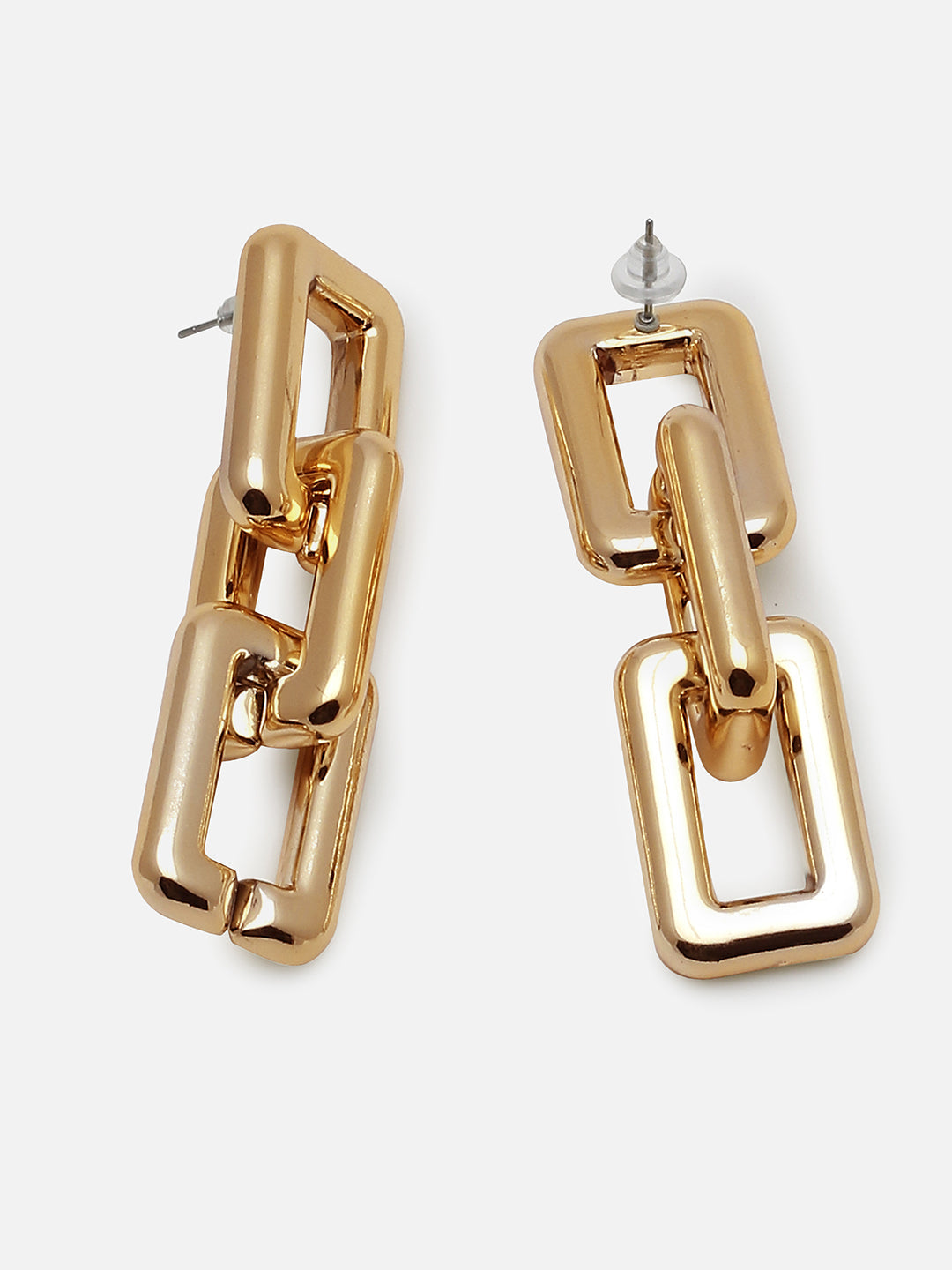 Gold Plated Designer Drop Earring