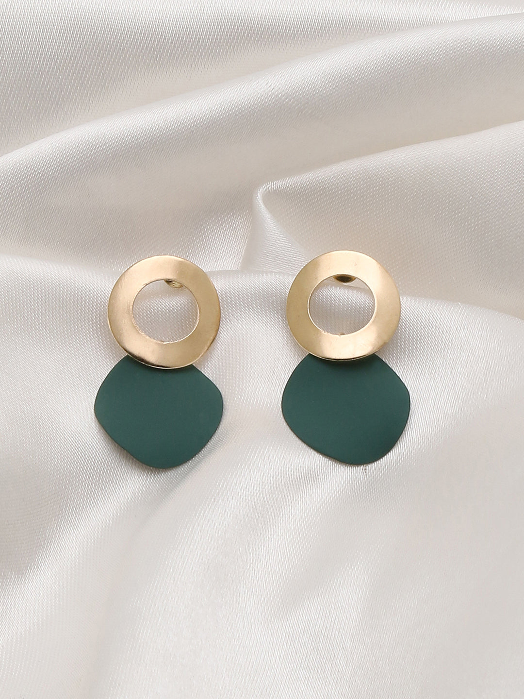 Gold Plated Designer Drop Earring
