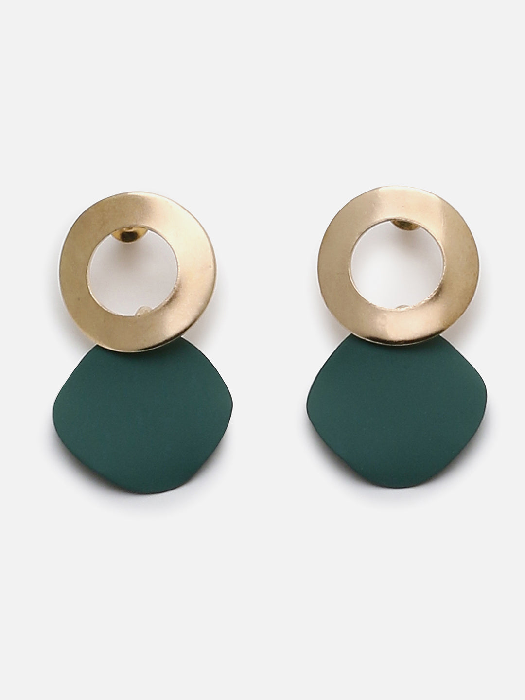 Gold Plated Designer Drop Earring
