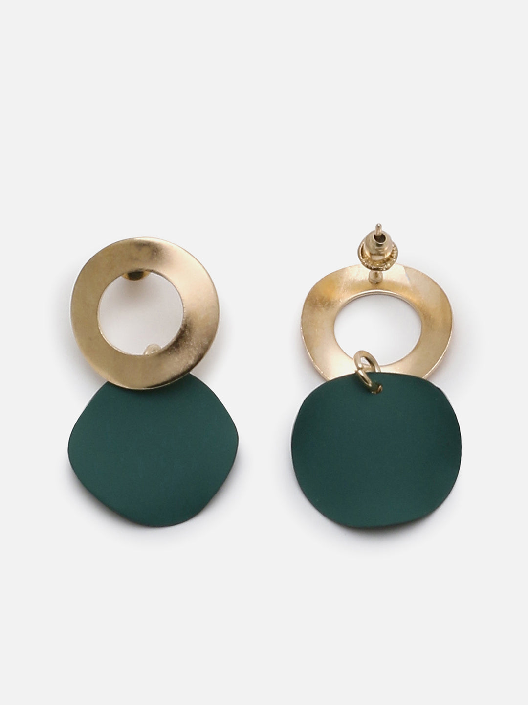 Gold Plated Designer Drop Earring