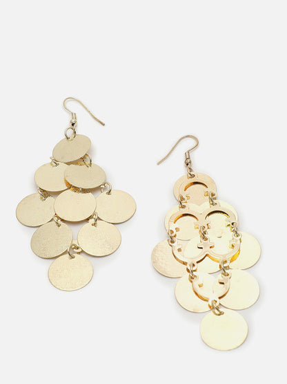 GOLD PLATED DROP EARRING WOMEN AND GIRLS