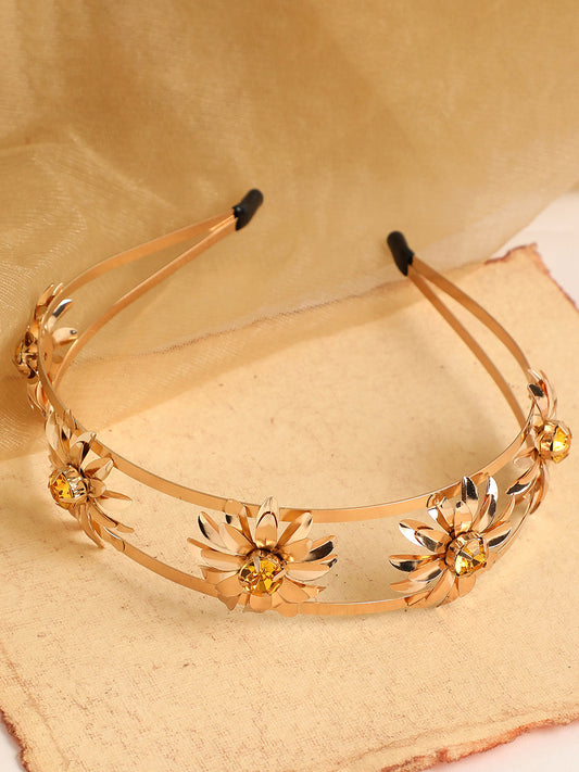 Gold Plated Designer Hairband