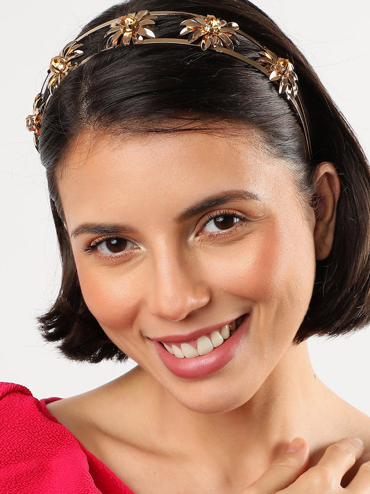 Gold Plated Designer Hairband