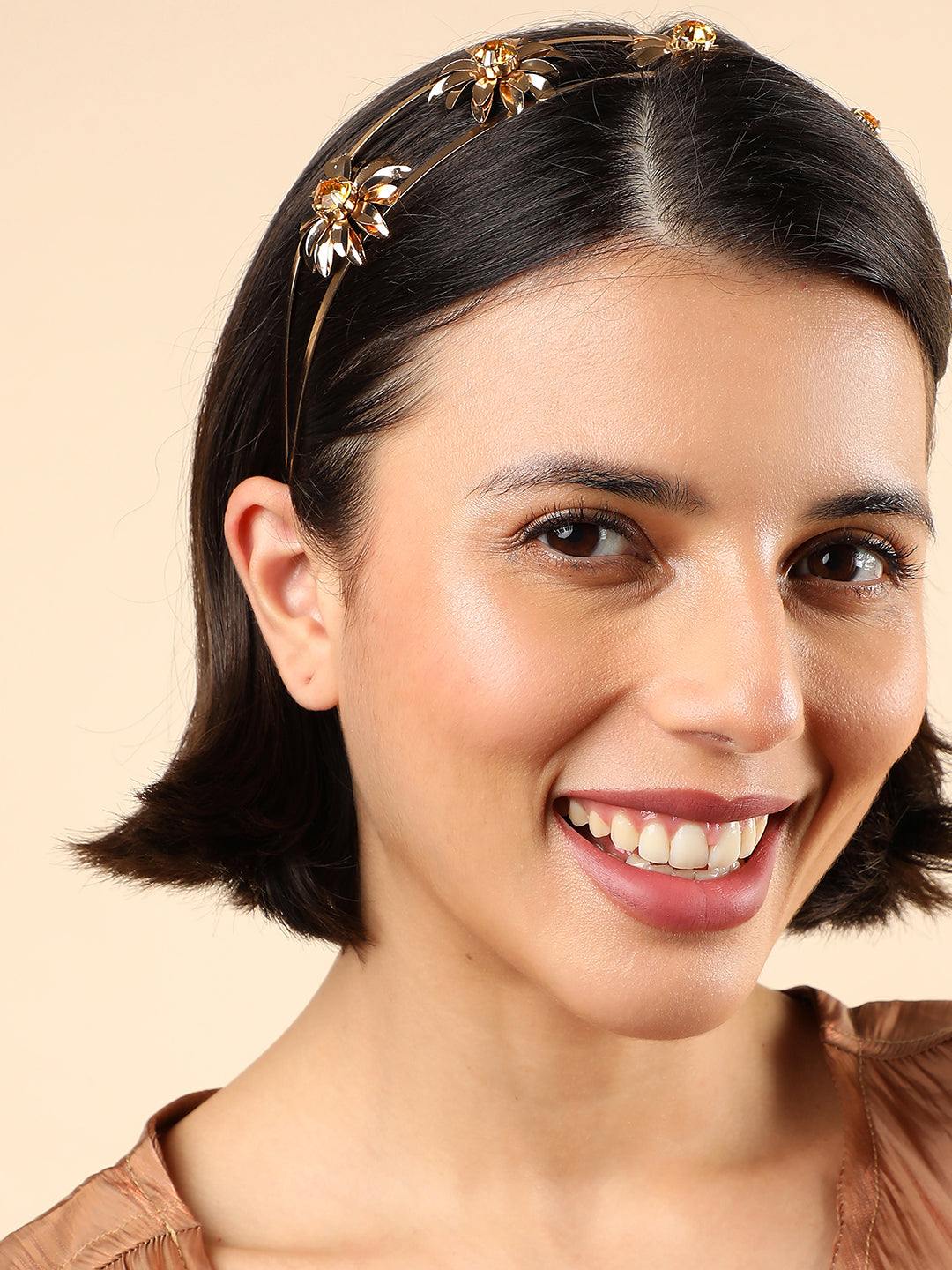Gold Plated Designer Hairband
