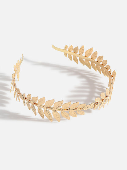 Gold Plated Pearl Hairband