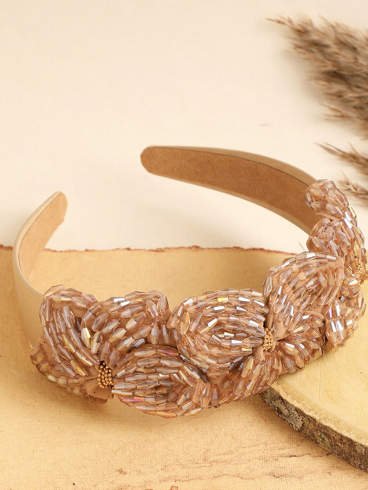 BROWN HAIR BAND FOR WOMEN AND GIRLS