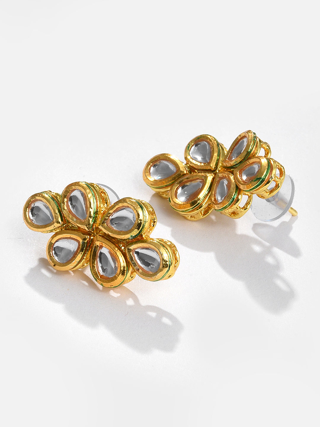 BLACK MEENAKARI & KUNDAN SET
