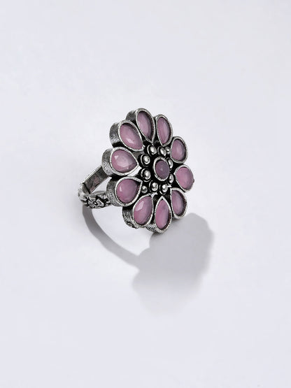 LILAC FLOWER PENDANT SET