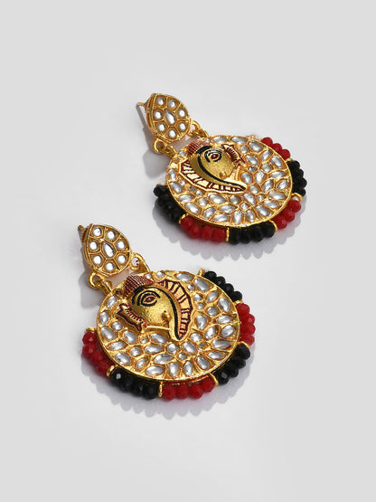 KUNDAN GANESHA NECKLACE SET
