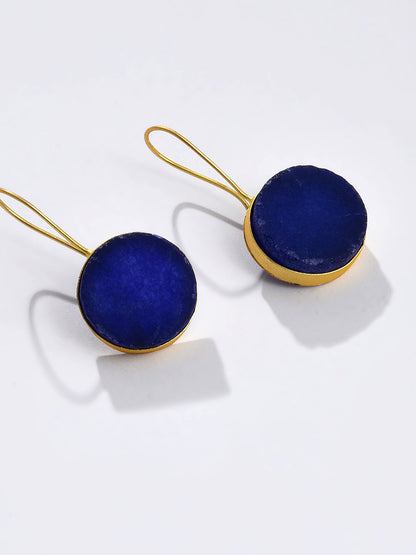 BLUE DROP CHAIN NECKLACE