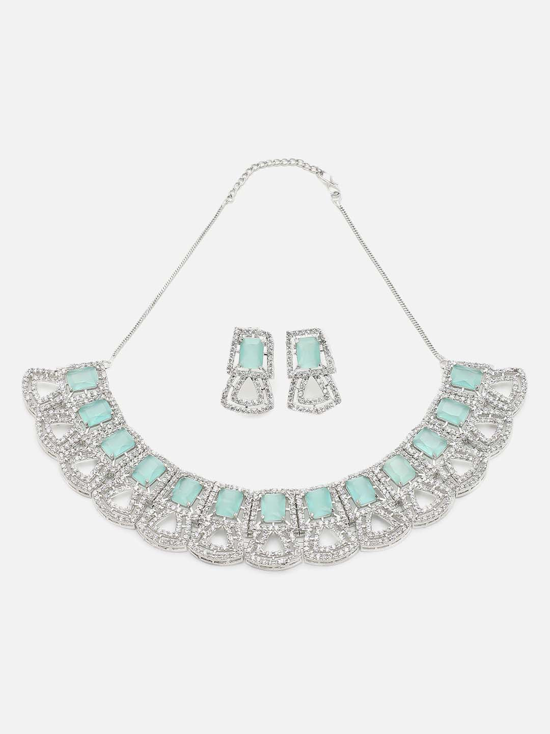 MEENAKARI GOLD PLATED NECKLACE PINK SET FOR WOMEN AND GIRLS
