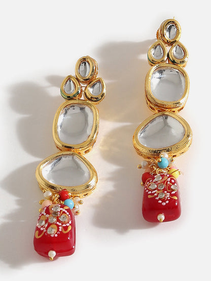 SOHI MULTI COLOUR KUNDAN JEWELLERY SET