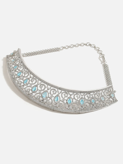 AMERICAN DIAMOND JEWELLERY SET
