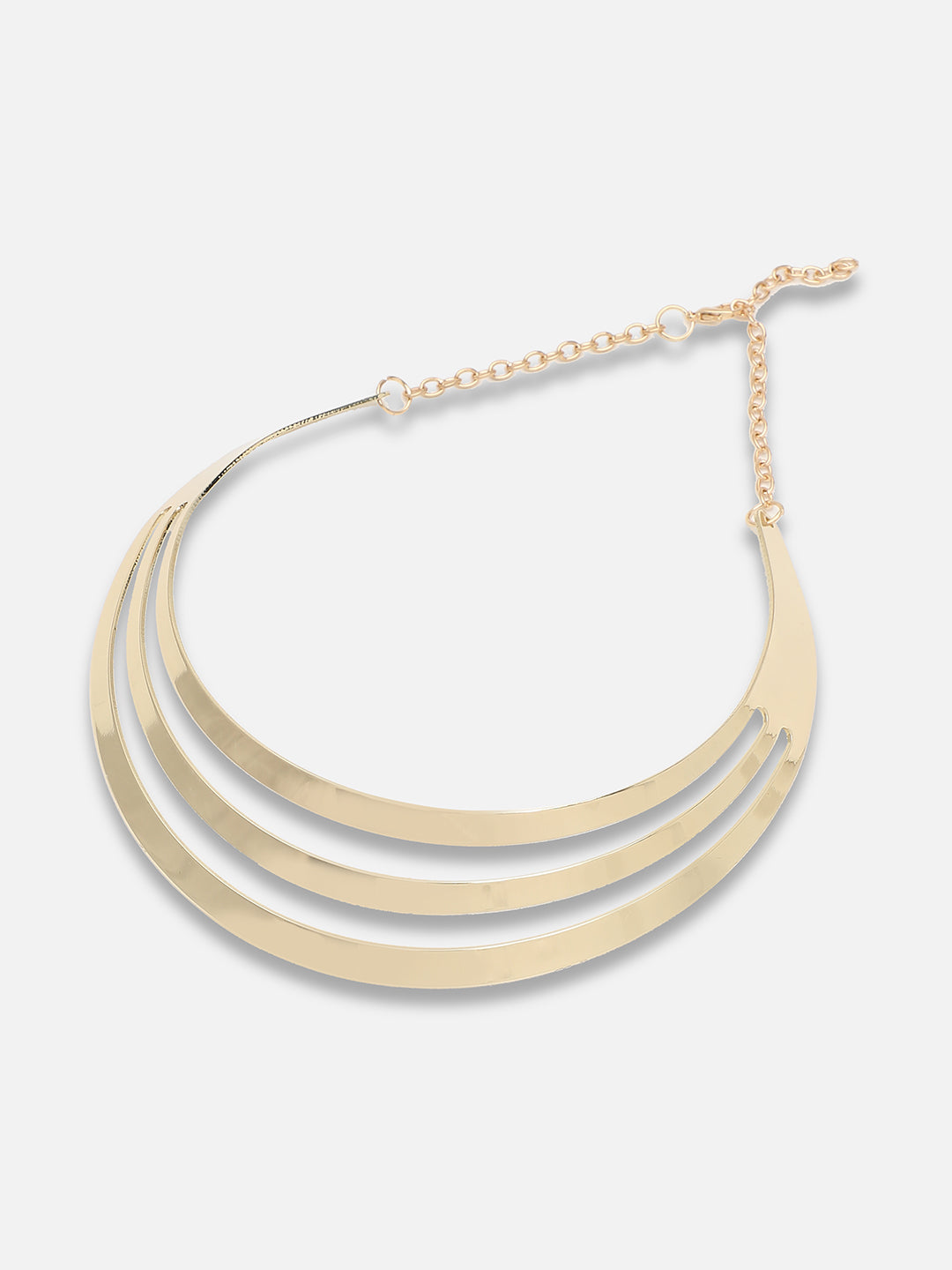 Gold Plated Party Designer Stone Necklace For Women