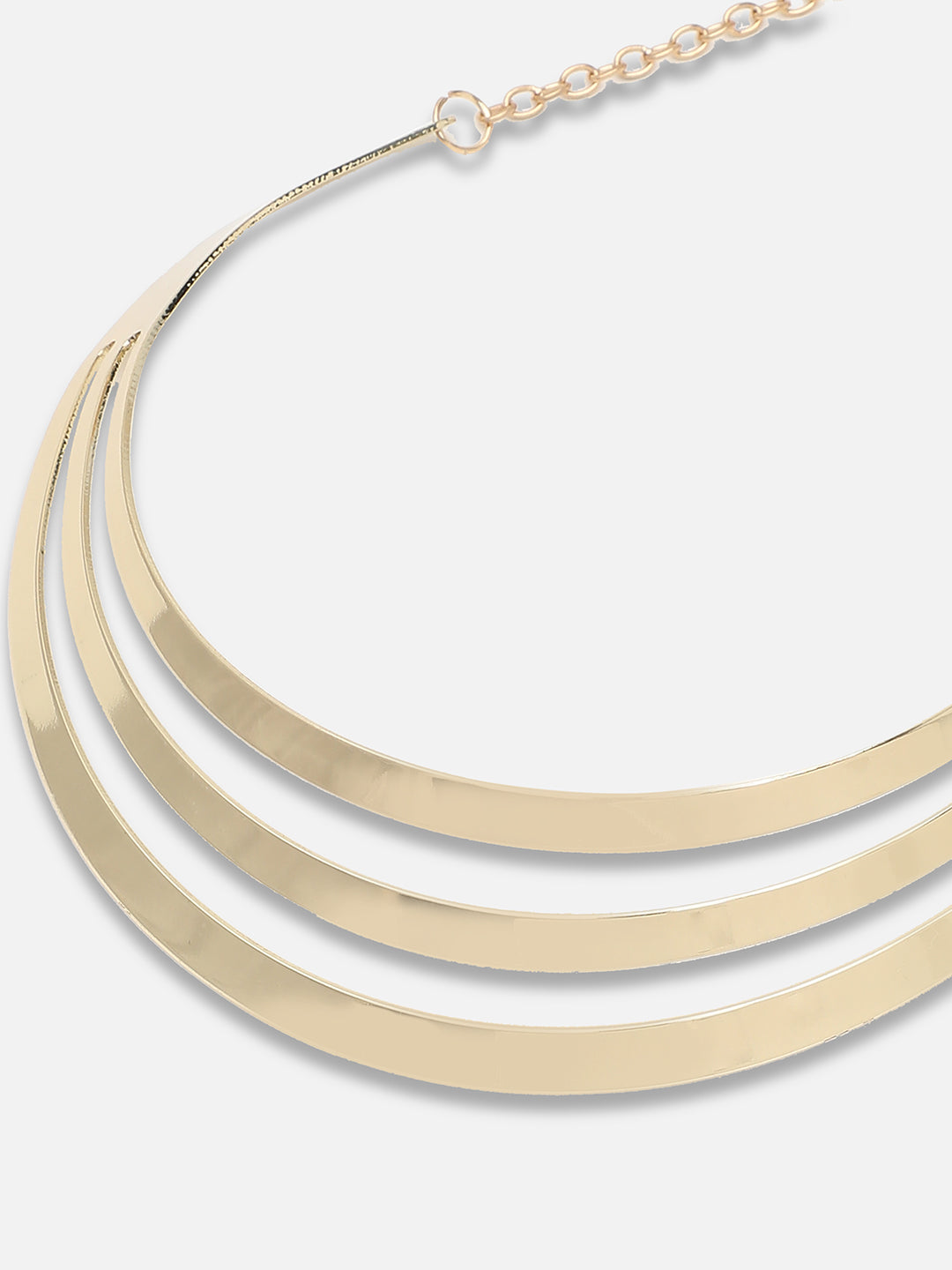 Gold Plated Party Designer Stone Necklace For Women