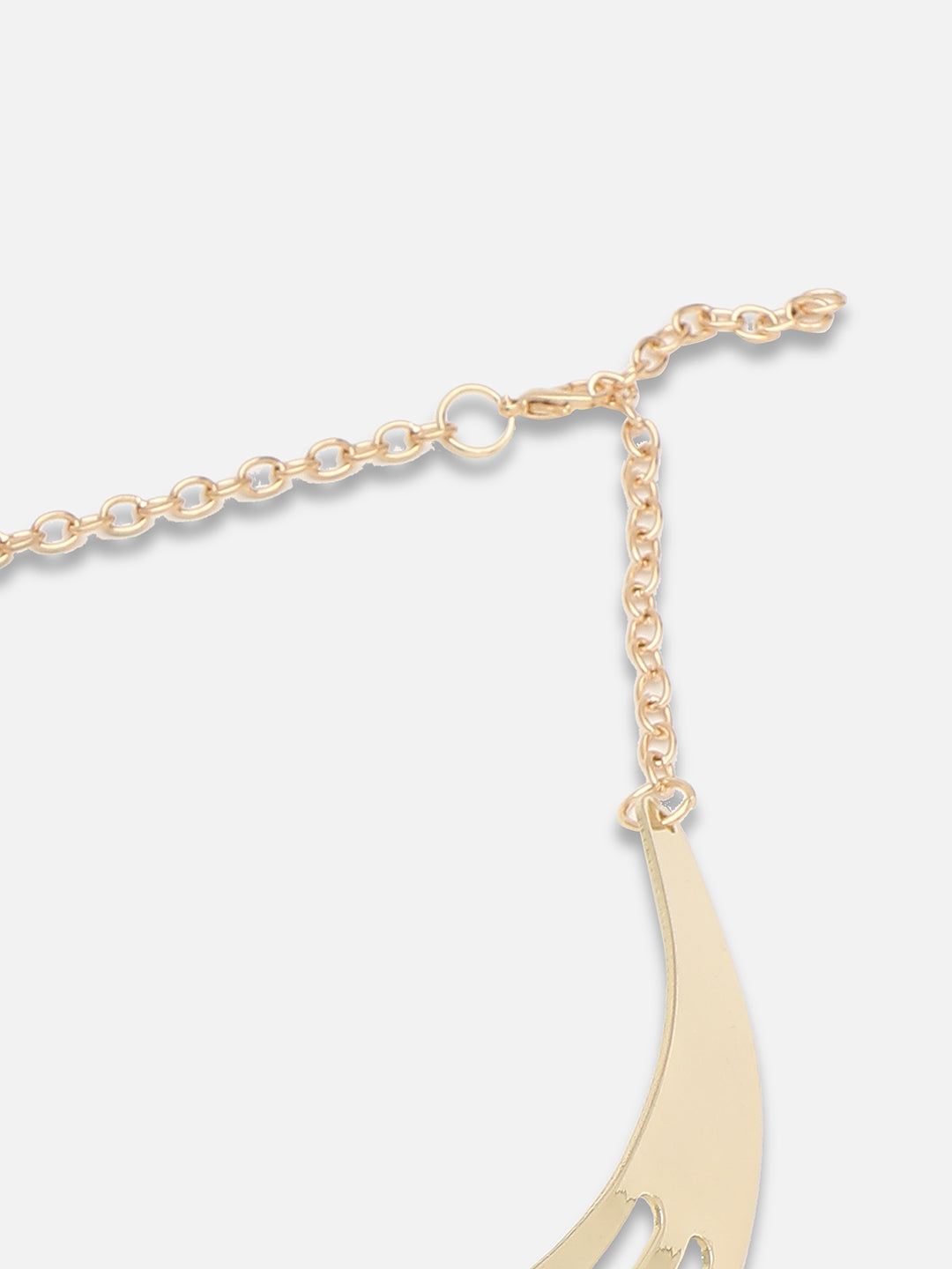 Gold Plated Party Designer Stone Necklace For Women