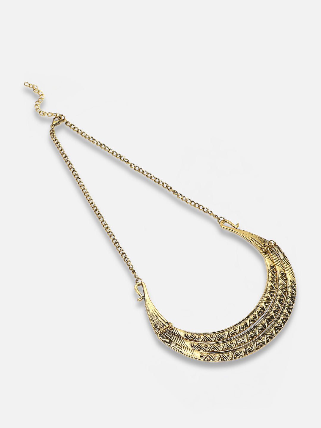 Gold Plated Party Designer Stone Necklace For Women