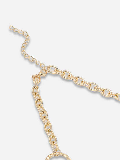 Gold Plated Party Designer Stone Necklace For Women