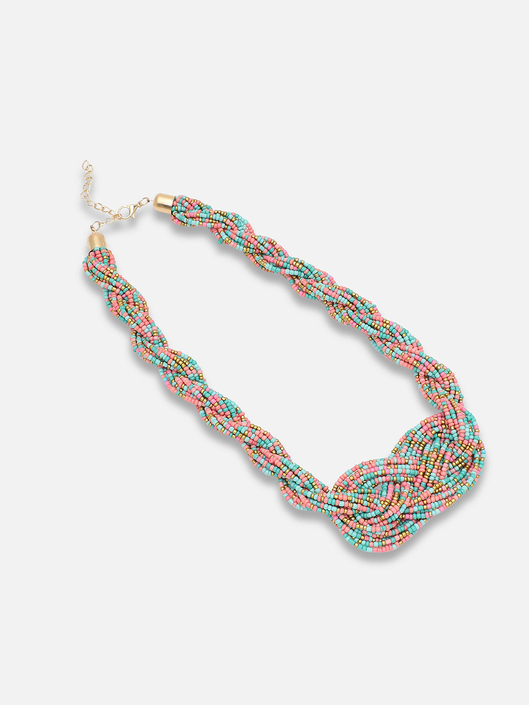 Gold Plated Party Designer Stone Necklace For Women