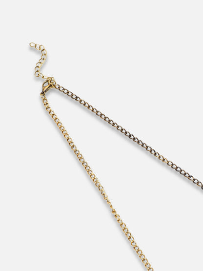 Gold Plated Party Designer Stone Necklace For Women