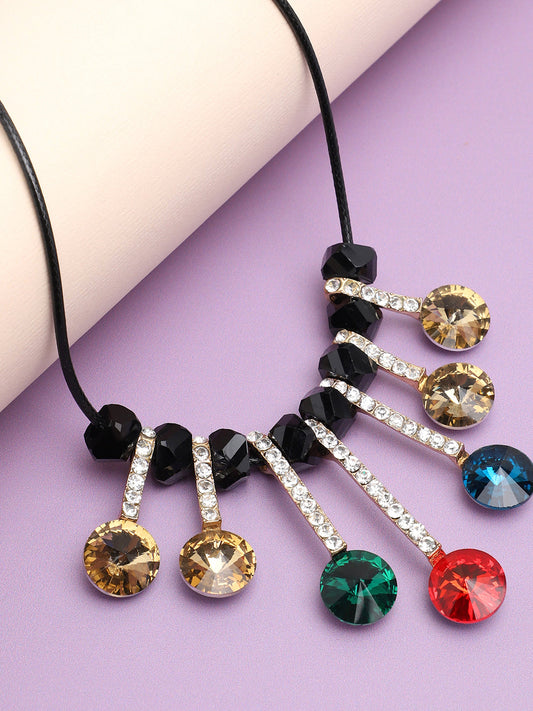 Rainbow Sparkle Necklace