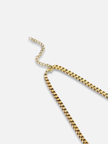 Gold Plated Party Designer Stone Necklace For Women