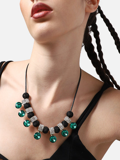 Green Emerald Necklace