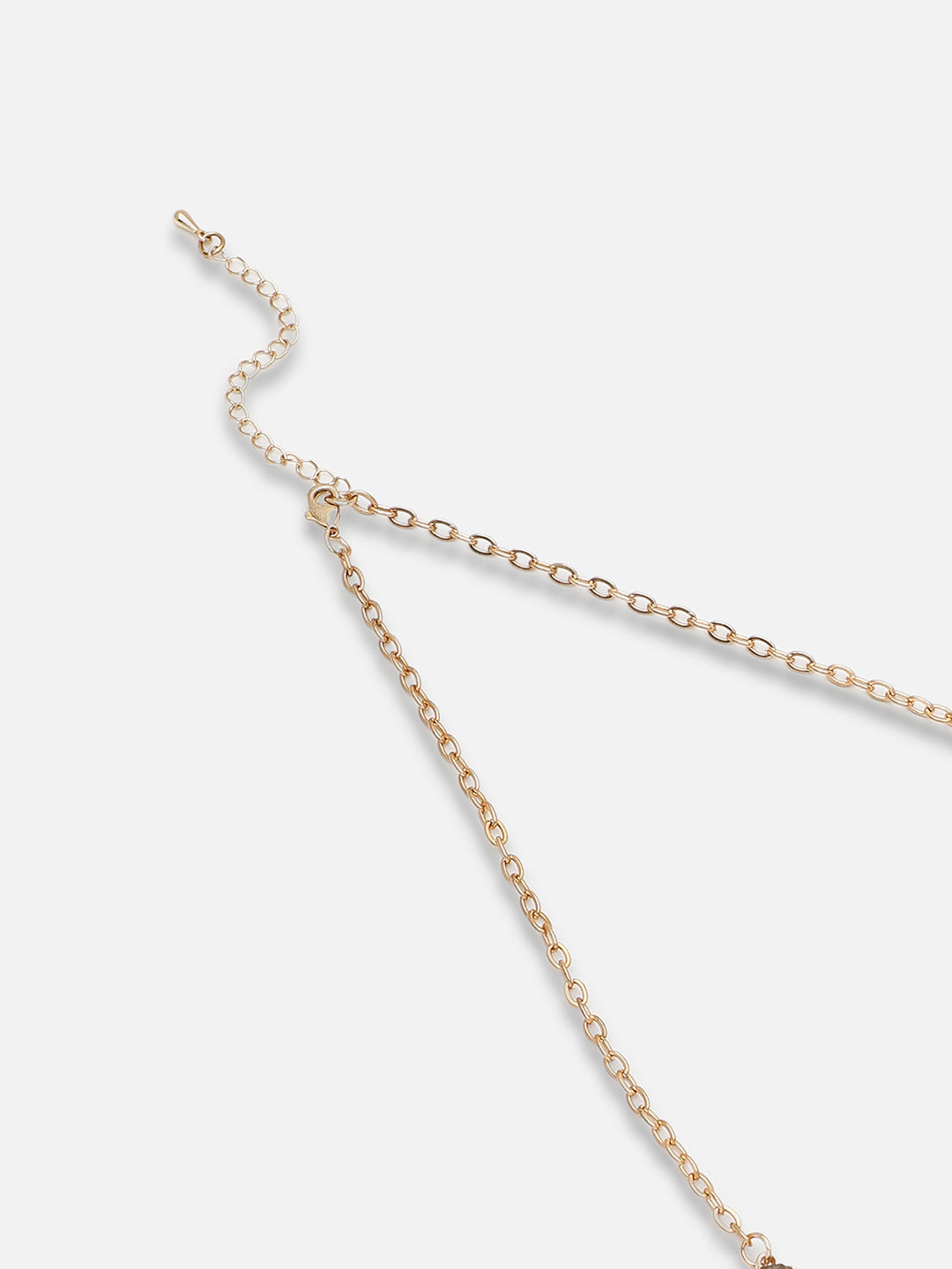 Gold Plated Party Designer Stone Necklace For Women