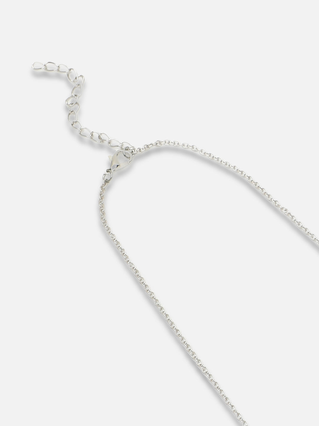 Silver Plated Party Designer Stone Necklace For Women