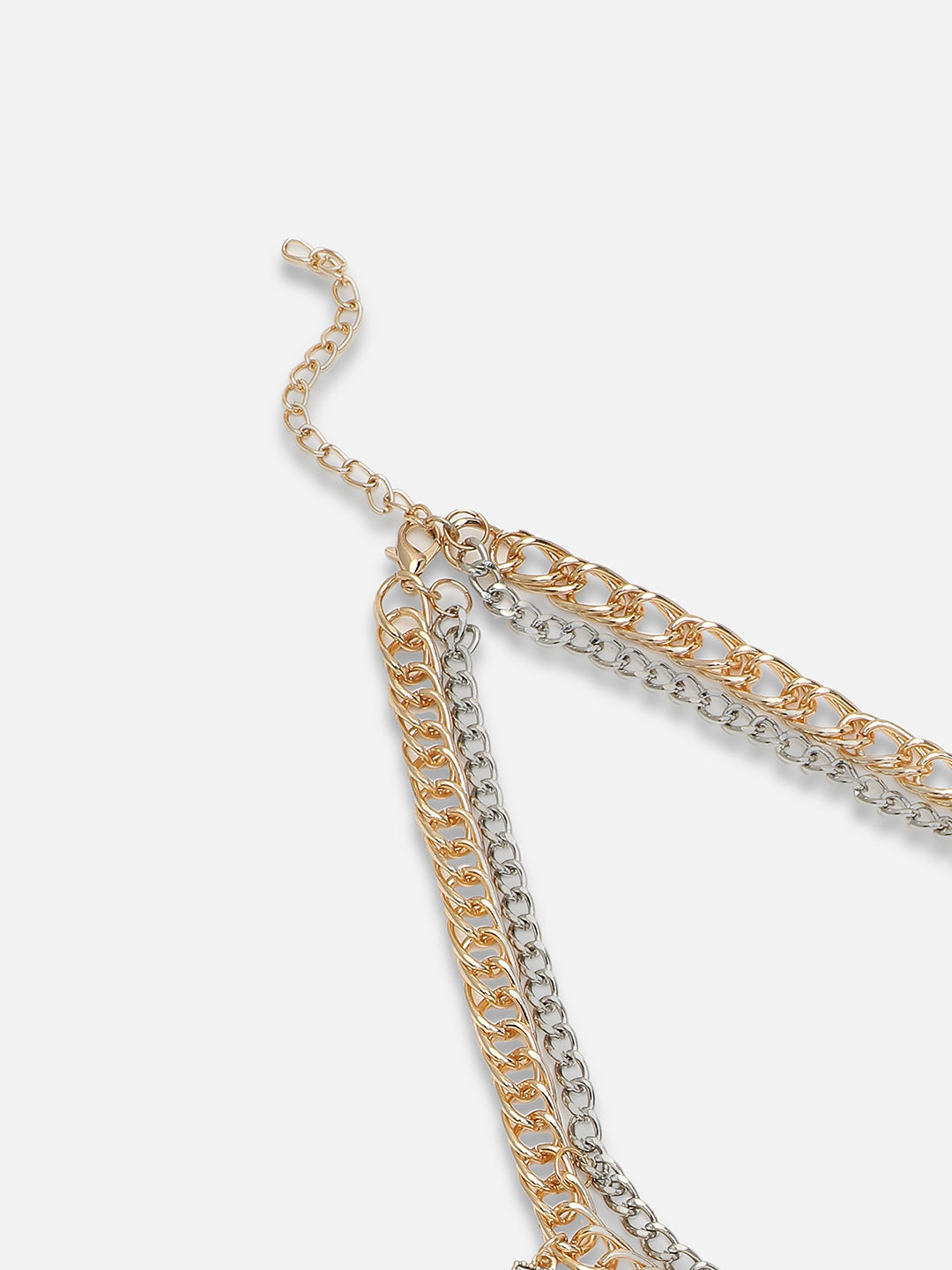 Gold Plated Party Designer Stone Necklace For Women