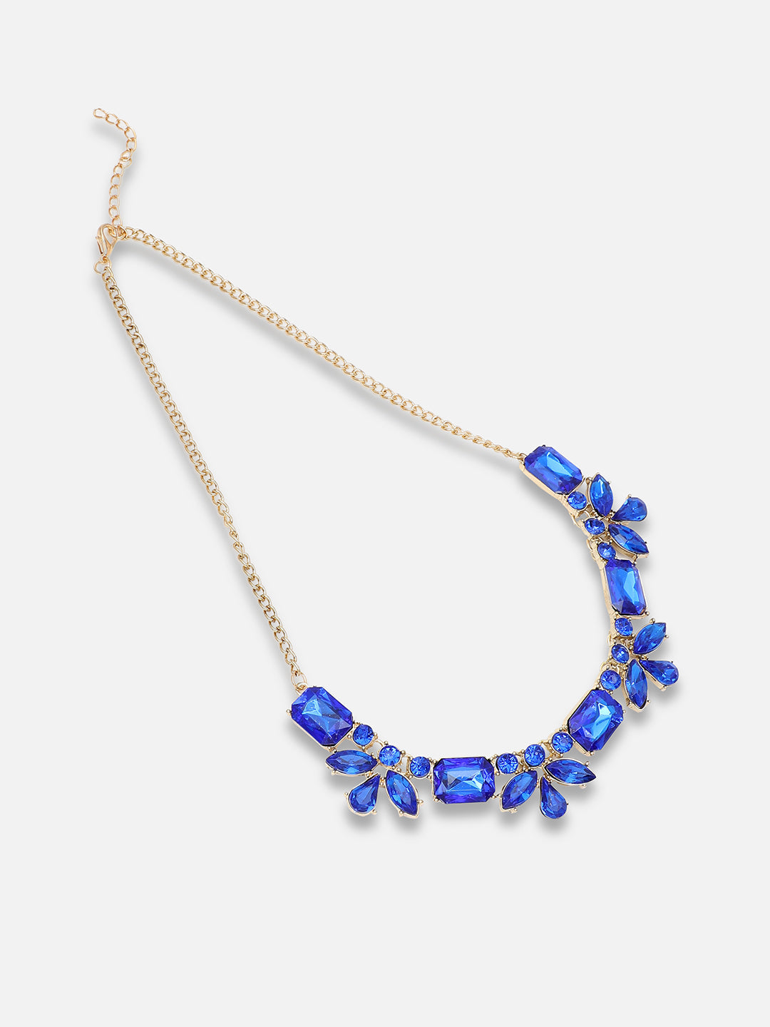 Gold Plated Party Designer Stone Necklace