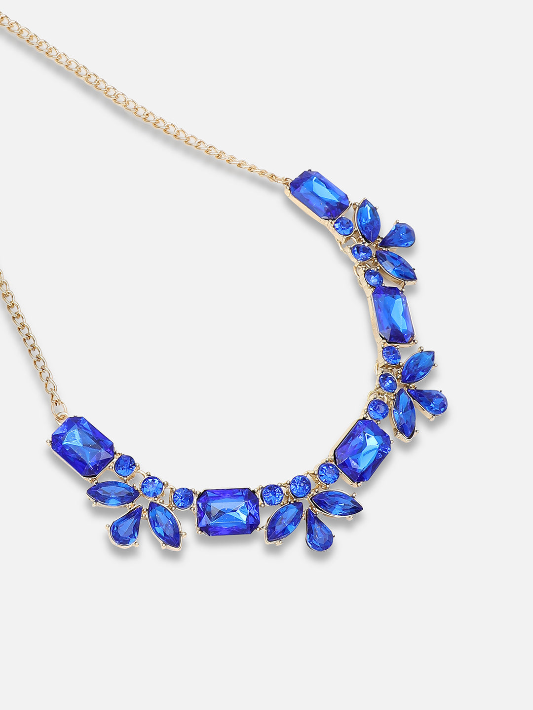 Gold Plated Party Designer Stone Necklace
